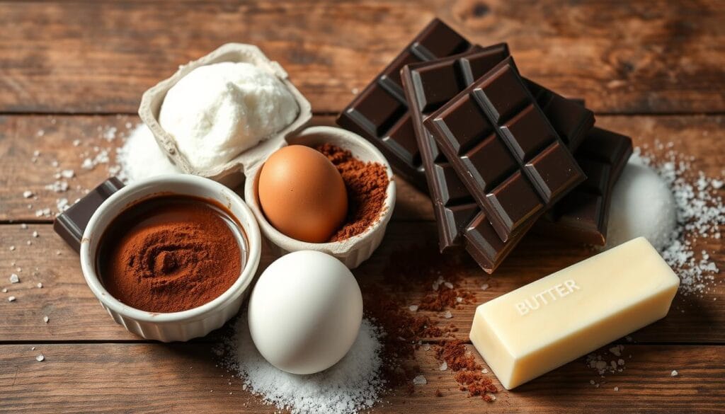 chocolate fondant ingredients