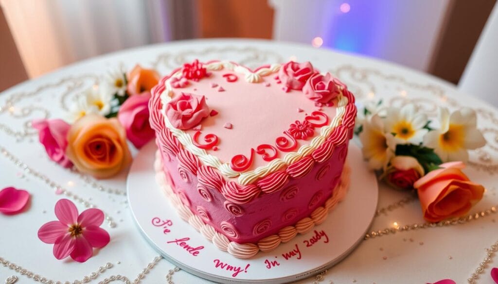 heart cake