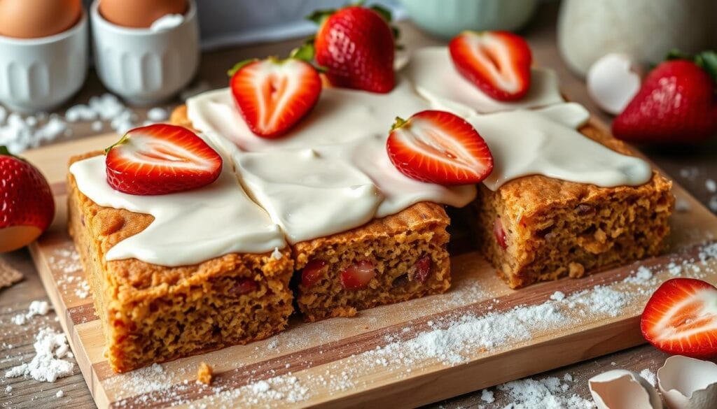 homemade blondies